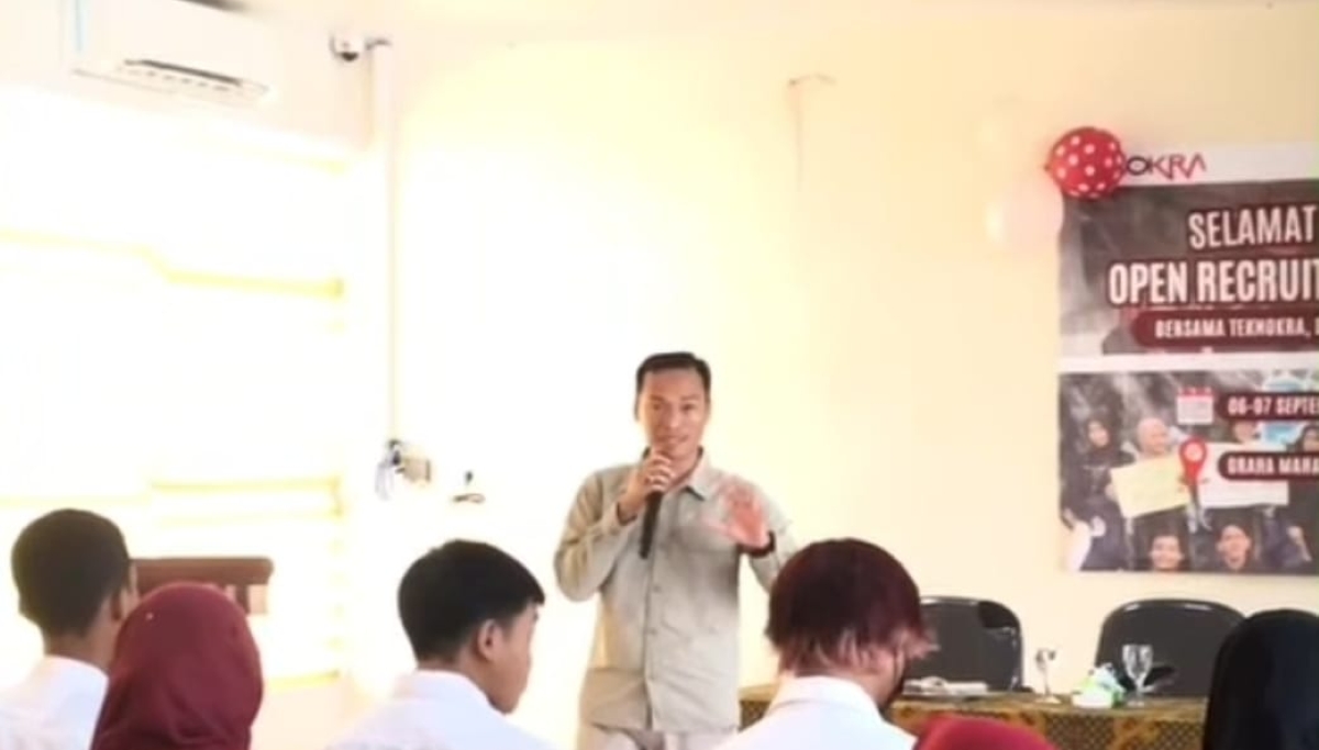 Ketua IWO Lampung Ajak Calon Magang Teknokra Jadi Jurnalis Profesional