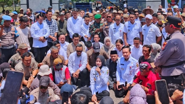 Aksi Damai Hari Tani Nasional, Petani dan Pemprov Lampung Sepakati Pembentukan Tim Khusus