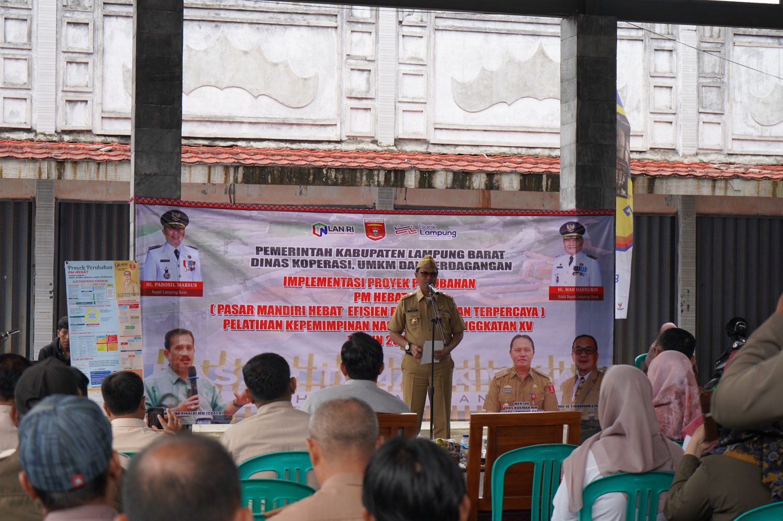 Smart Governance, Pemkab Lampung Barat Luncurkan Digitalisasi Retribusi Pasar