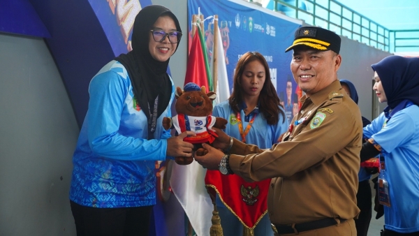 Renang Putri Cetak Sejarah, Lampung Amankan Medali Pertama di Pornas Korpri Palembang