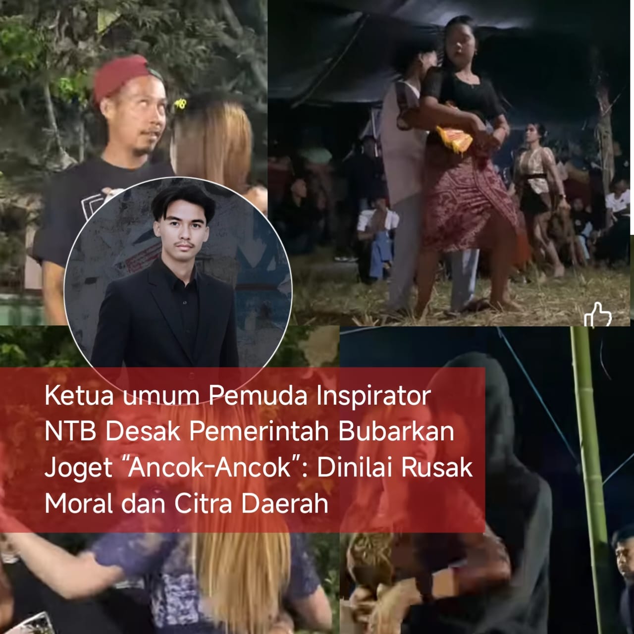 Joget Ancok-Ancok Rusak Moral NTB, Pemuda Desak Pemerintah Bubarkan