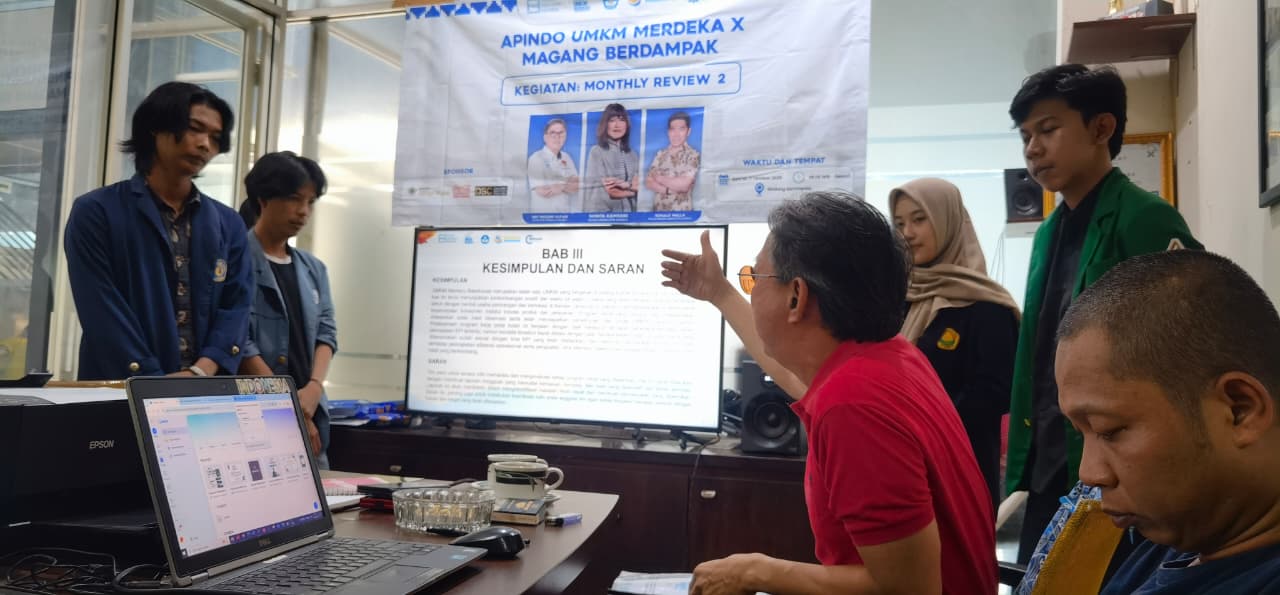 Apindo Lampung Gelar kegiatan Monthly Review 2 Program UMKM Merdeka