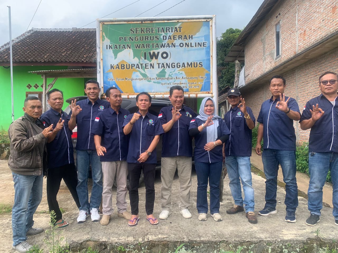 Gantikan Odo, A Rapik Junaidi Terpilih Jadi Nahkoda Baru IWO Tanggamus 2025-2030