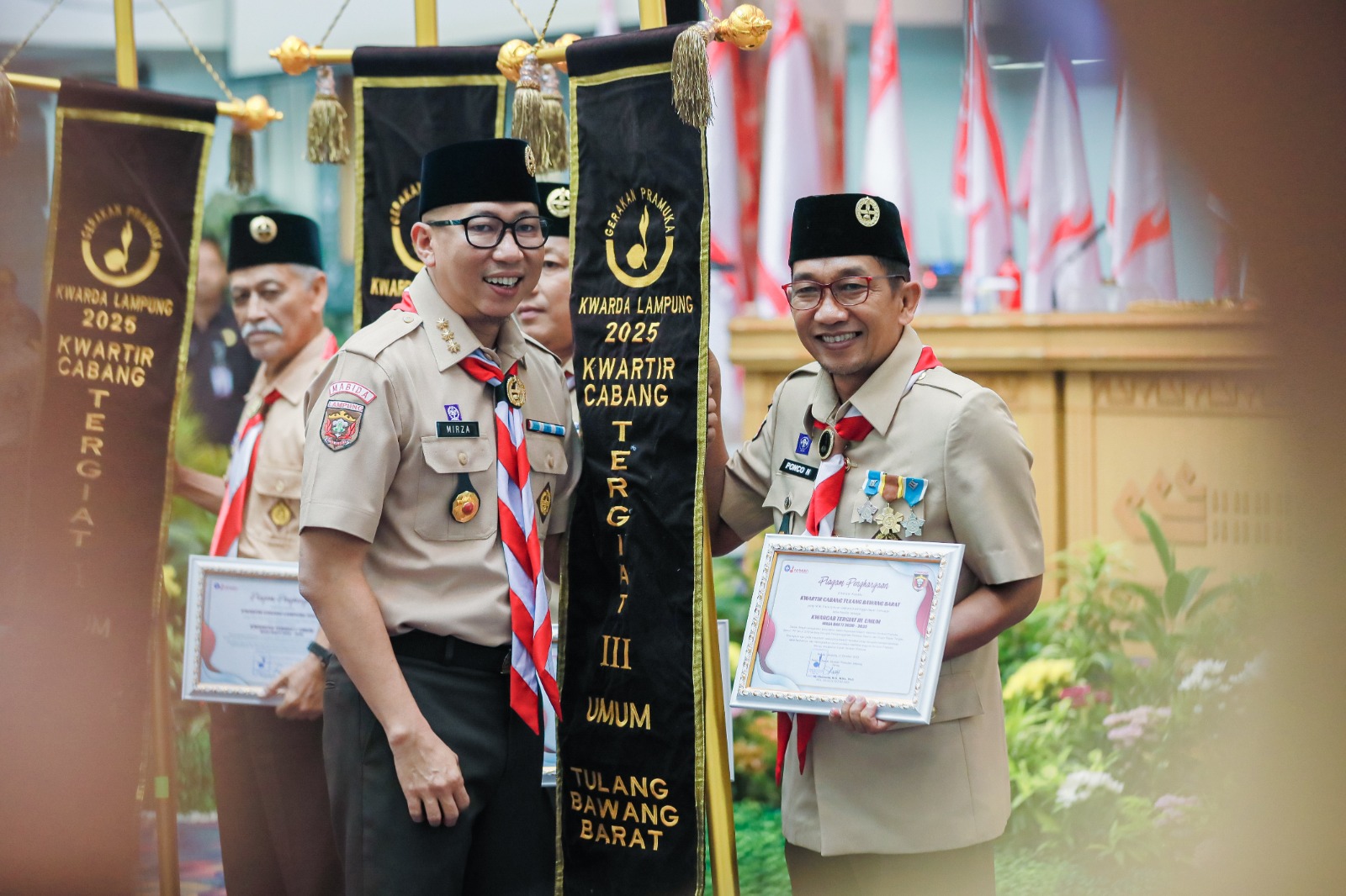 Jadikan Pramuka Kompas Moral, Gubernur Mirza Dorong Gugus Depan Tanam Cabai Tekan Inflasi
