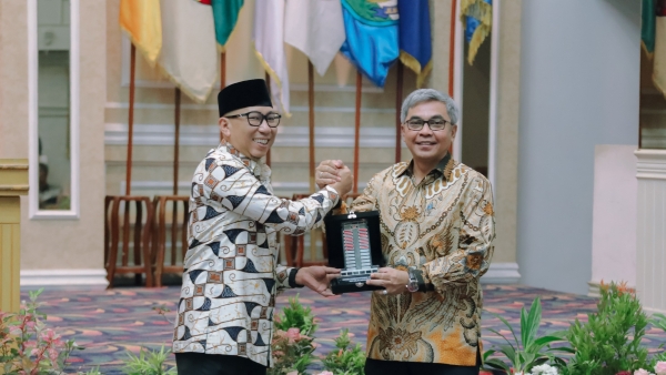 KPK Apresiasi Gubernur Mirza, Sebut Lampung Serius Perkuat Tata Kelola Pemerintahan Bersih