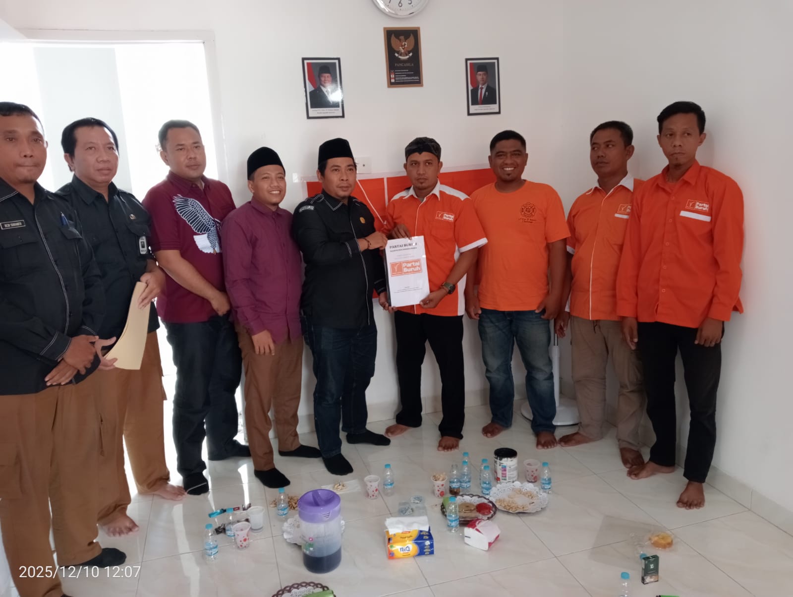Pererat Silaturahmi, KPU Probolinggo Kunjungi Kantor Exco Partai Buruh untuk Pemutakhiran Data Pemilu 2029