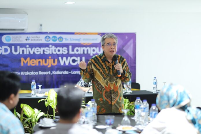 Unila Gelar FGD Menuju World Class University