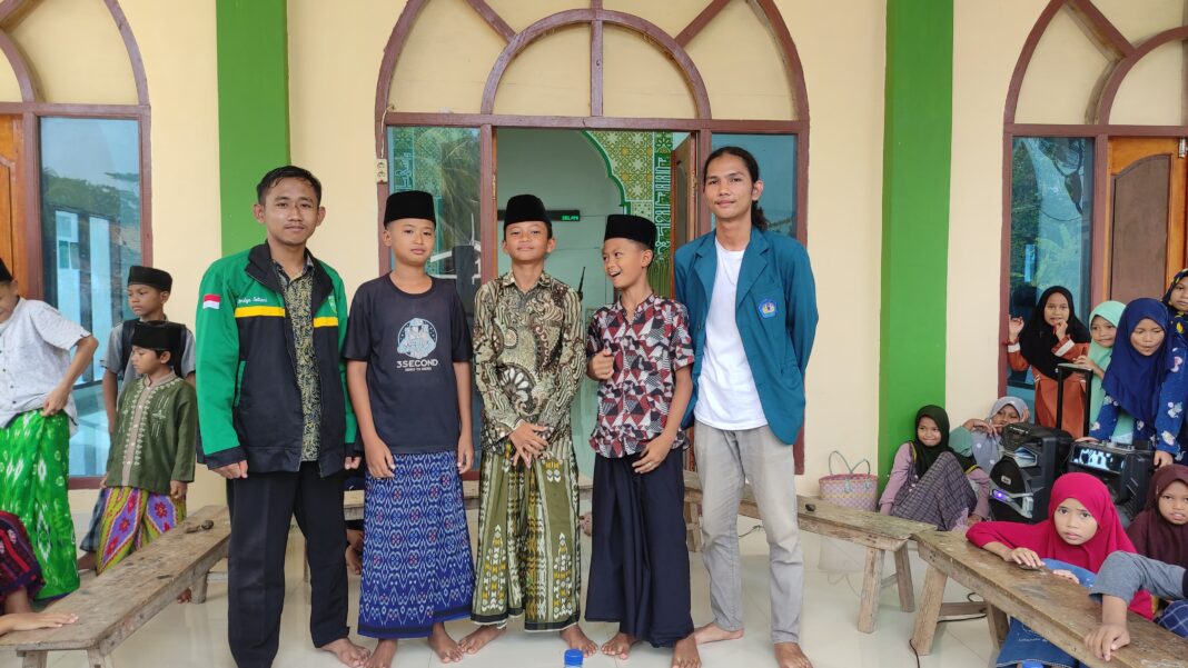 Mahasiswa KKN Unila, Gelar Lomba Cerdas Cermat Anak TPA