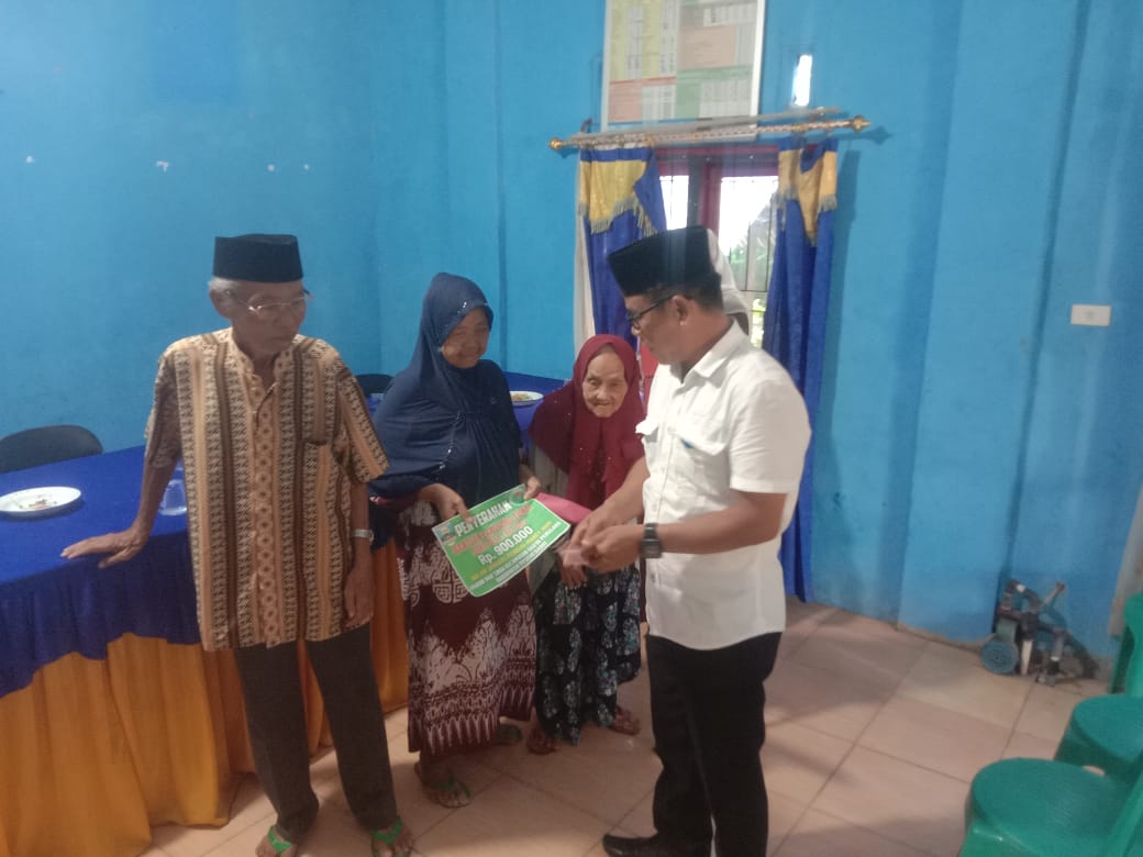 Pemerintah Pekon Way Sindi Salurkan BLT-DD Tahap I Tahun 2025