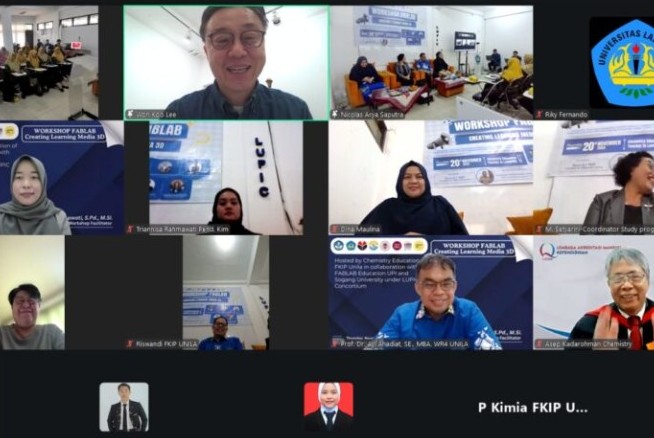 FKIP Unila Dorong Transformasi Digital Pembelajaran Kimia Lewat Integrasi FABLAB