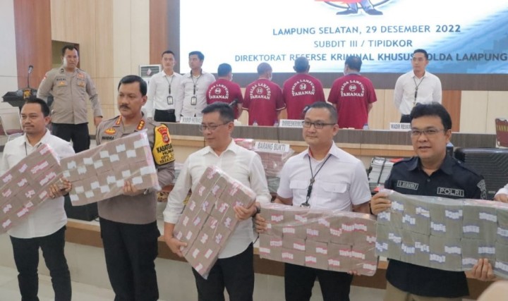 Polda Lampung Tuntaskan Kasus Tipikor Jl Prof Ir Sutami dan Berkas Dinyatakan Lengkap Oleh Kejaksaan Tinggi Lampung