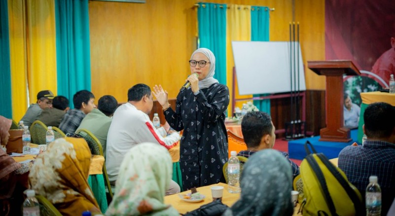 Wakil Ketua Bidang KNPI Provinsi Lampung Beri Materi Sosialisasi di Lampung Selatan