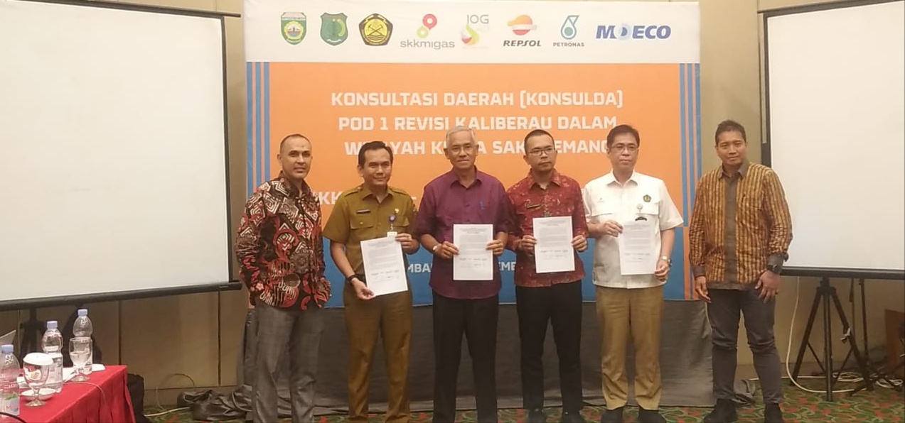 Rapat Konsultasi Terkait Revisi Rencana Pembangunan Lahan Pertama Lapangan Kaliberau