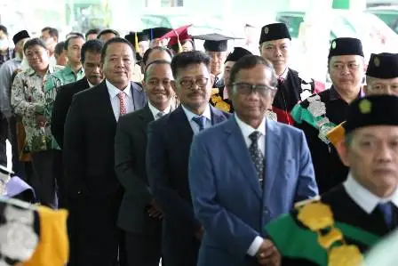 Gubernur Hadiri Pengukuhan Guru Besar Farmakologi Fakultas Kedokteran Universitas Malahayati