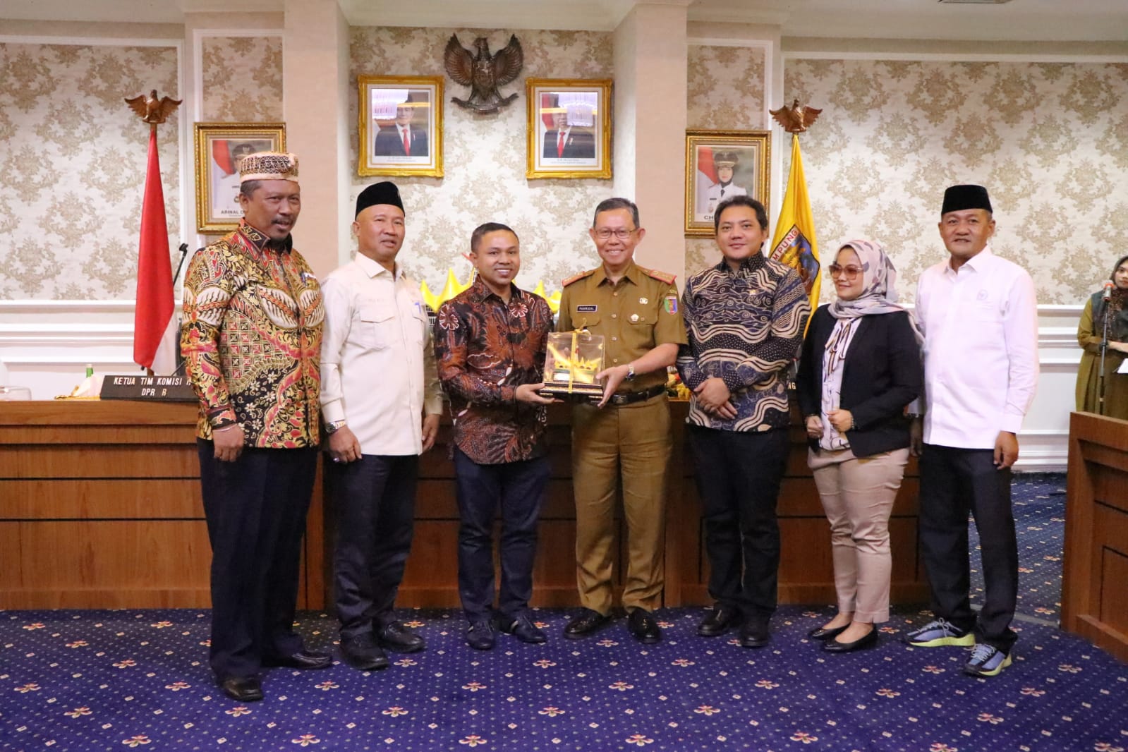 Badan Legislasi DPR RI Sosialisasi 39 RUU Prioritas Tahun 2023 dan 259 RUU Perubahan Keempat Tahun 2020-2024 di Pemprov Lampung
