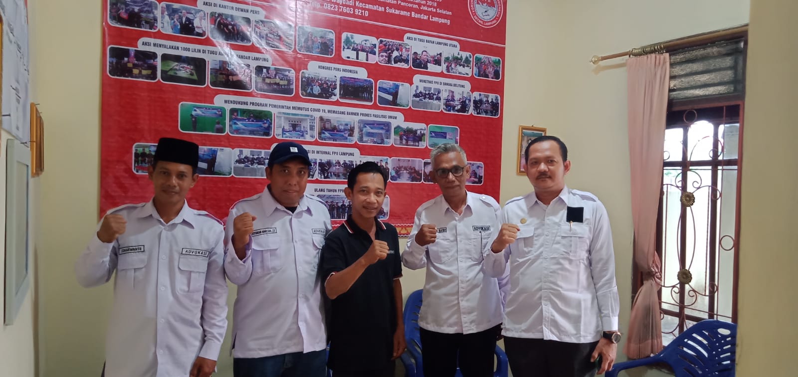 Guna Meningkatkan Sinergitas, Jajaran LAKAA Kunjungi FPII Lampung