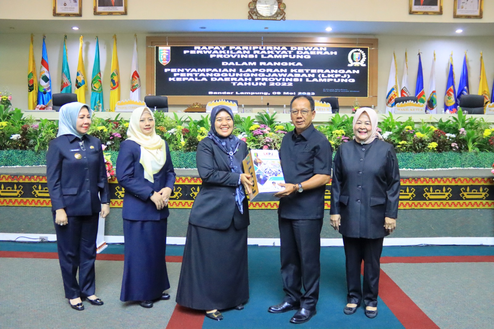Wagub Chusnunia Sampaikan Apresiasi dan Penghargaan Kepada Elemen Masyarakat Atas Dukungan dan Partisipasinya dalam Penyelenggaraan Pemerintahan