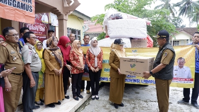 Gubernur Arinal Sampaikan Salam Turut Prihatin atas Musibah Banjir Bandang Tanggamus