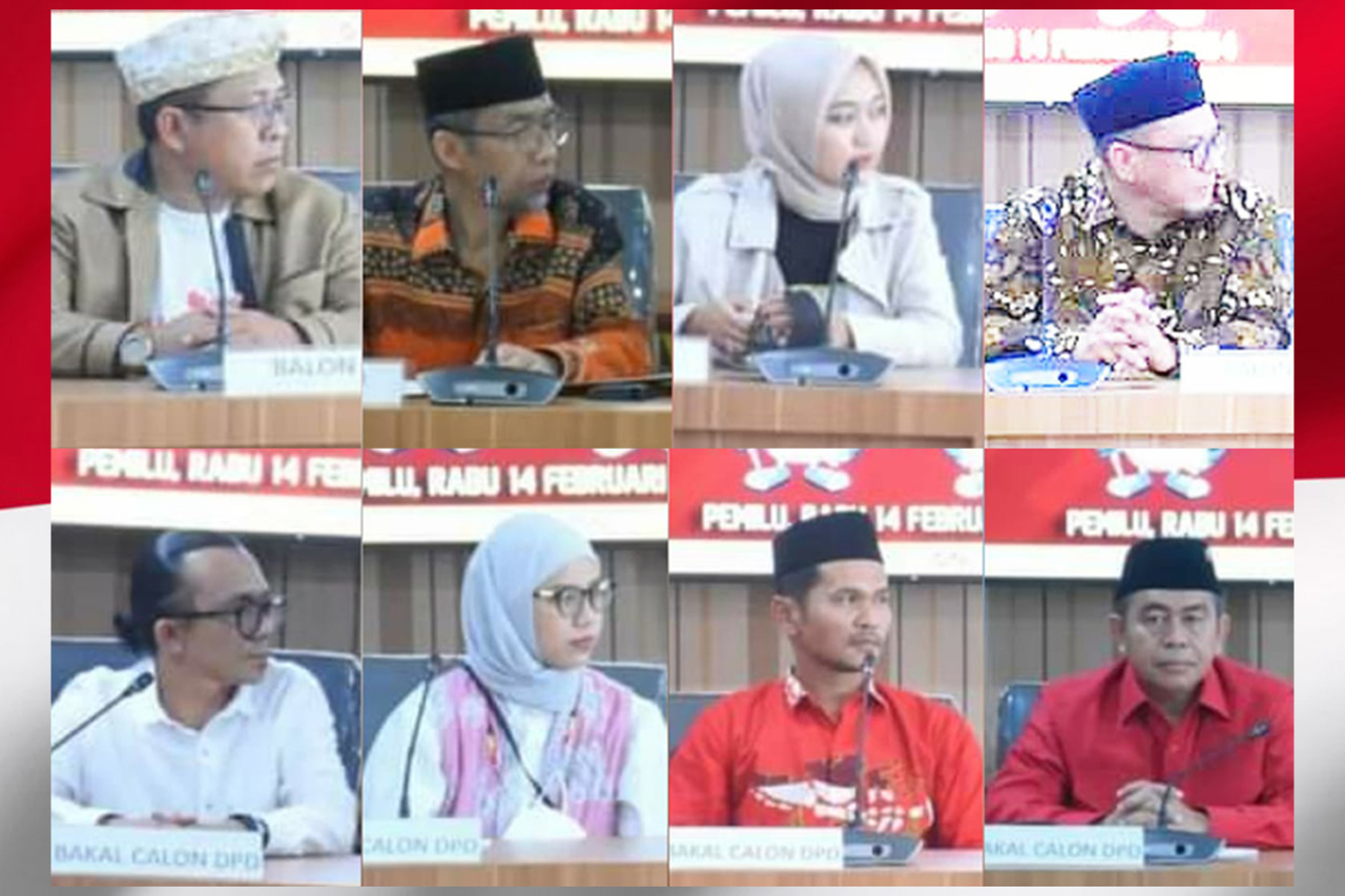 Empat Petahana, Empat Wajah Baru, Daftar