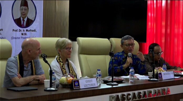 Pascasarjana Adakan Kuliah Tamu Internasional Kolaborasi HETI Project 2024