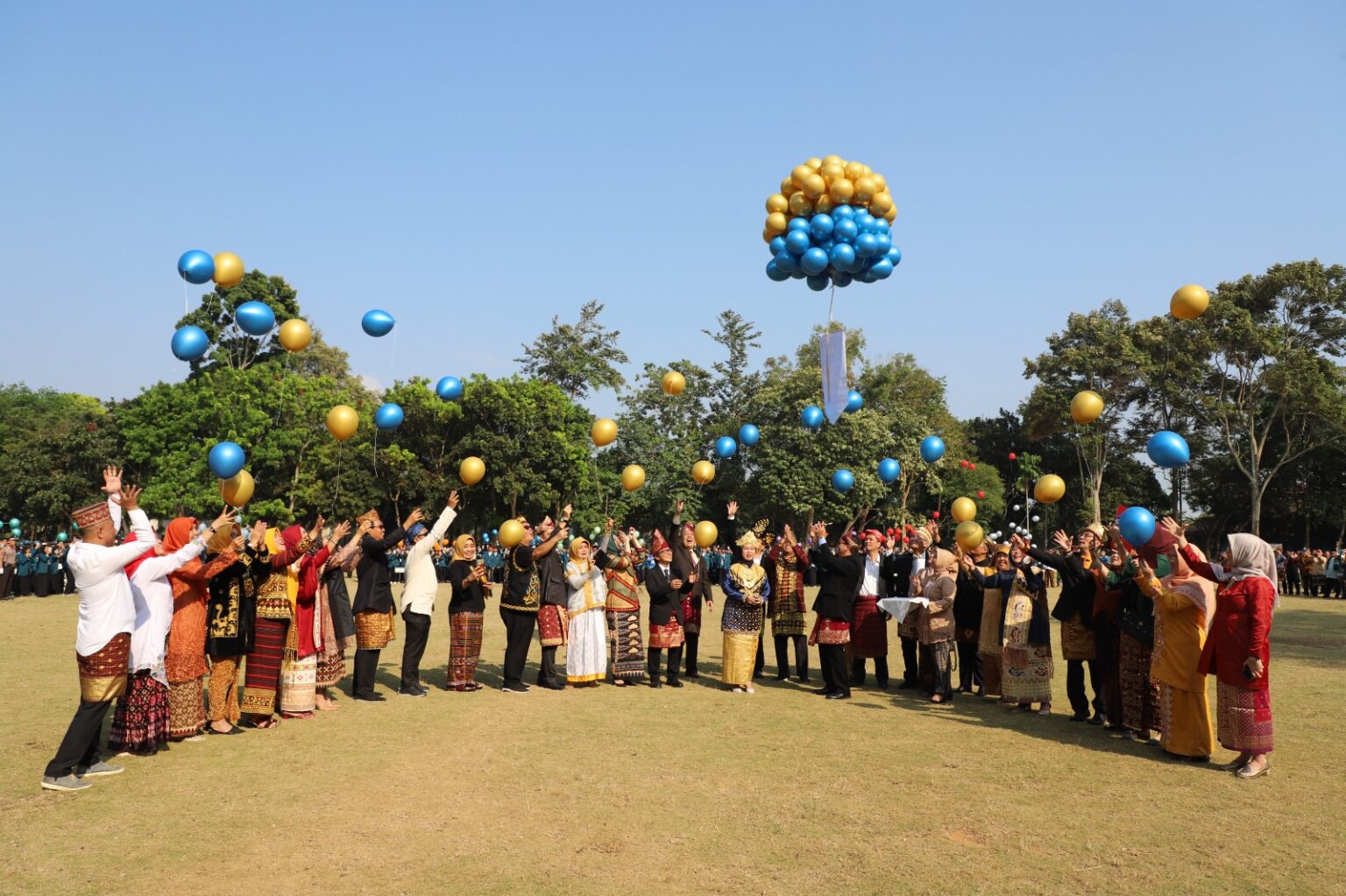 Rektor Unila Grand Laounching Dies Natalis Ke-58 Bertepatan Dengan HUT RI