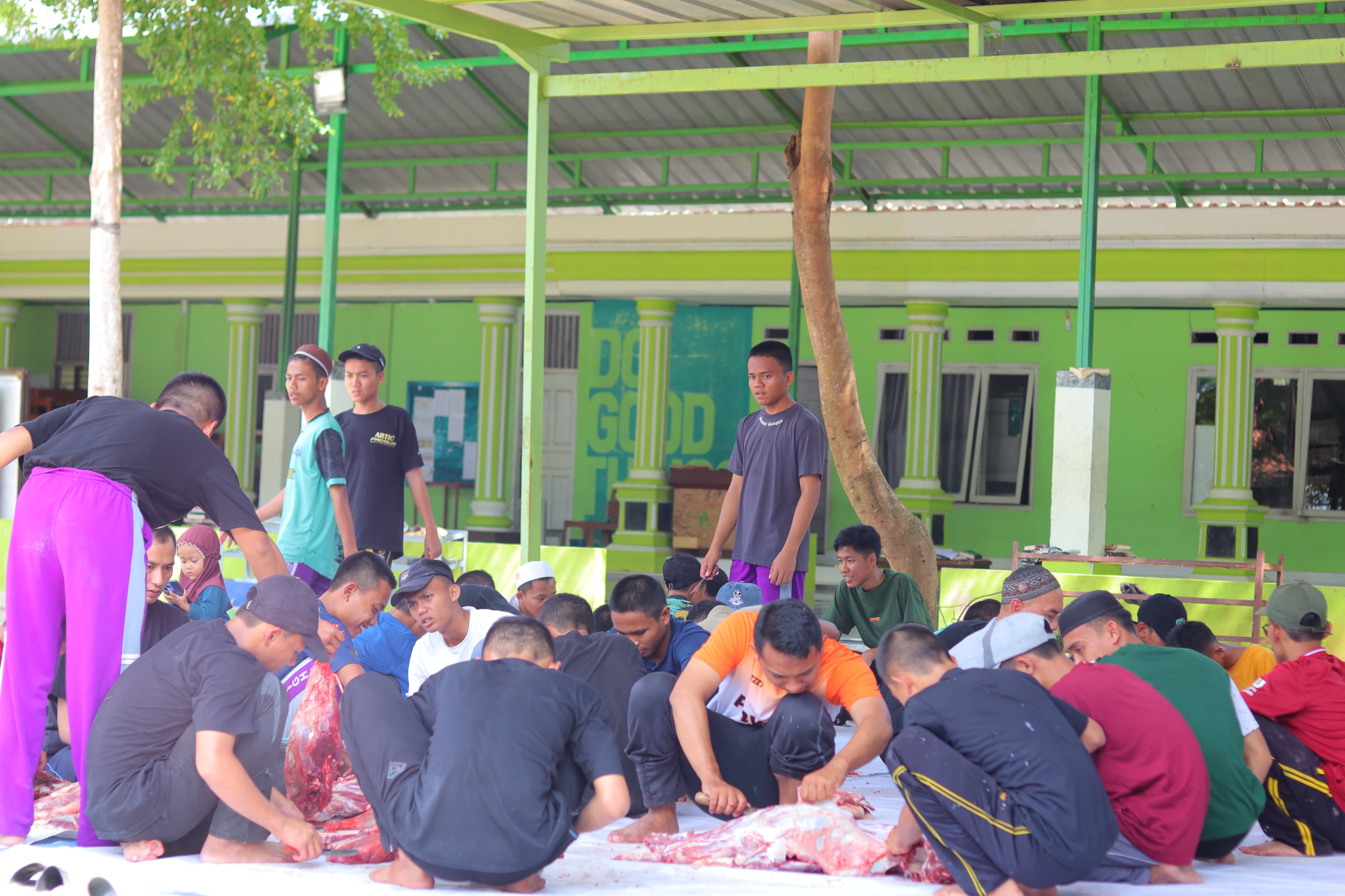 25 Hewan Qurban Siap Disembelih di PPTQ Assahil Lampung Timur, Rekor Dalam Sepanjang Sejarah