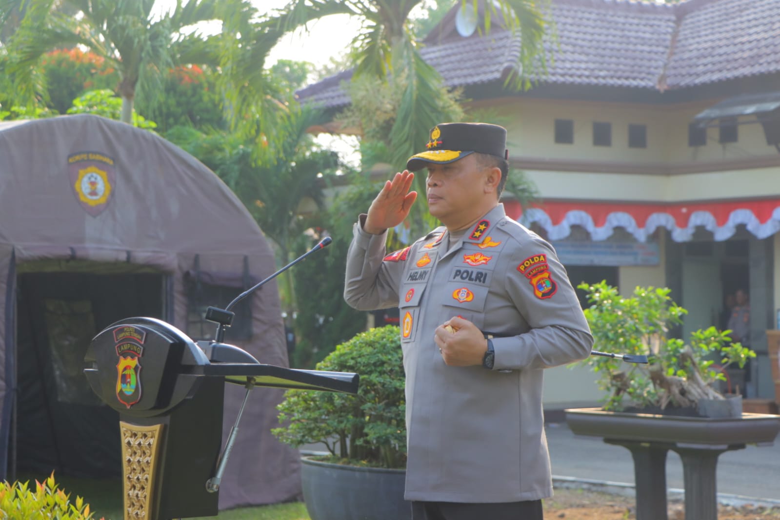 Kapolda Lampung Apresiasi Kinerja Polres Lampung Tengah, Siap Amankan Pilkada 2024