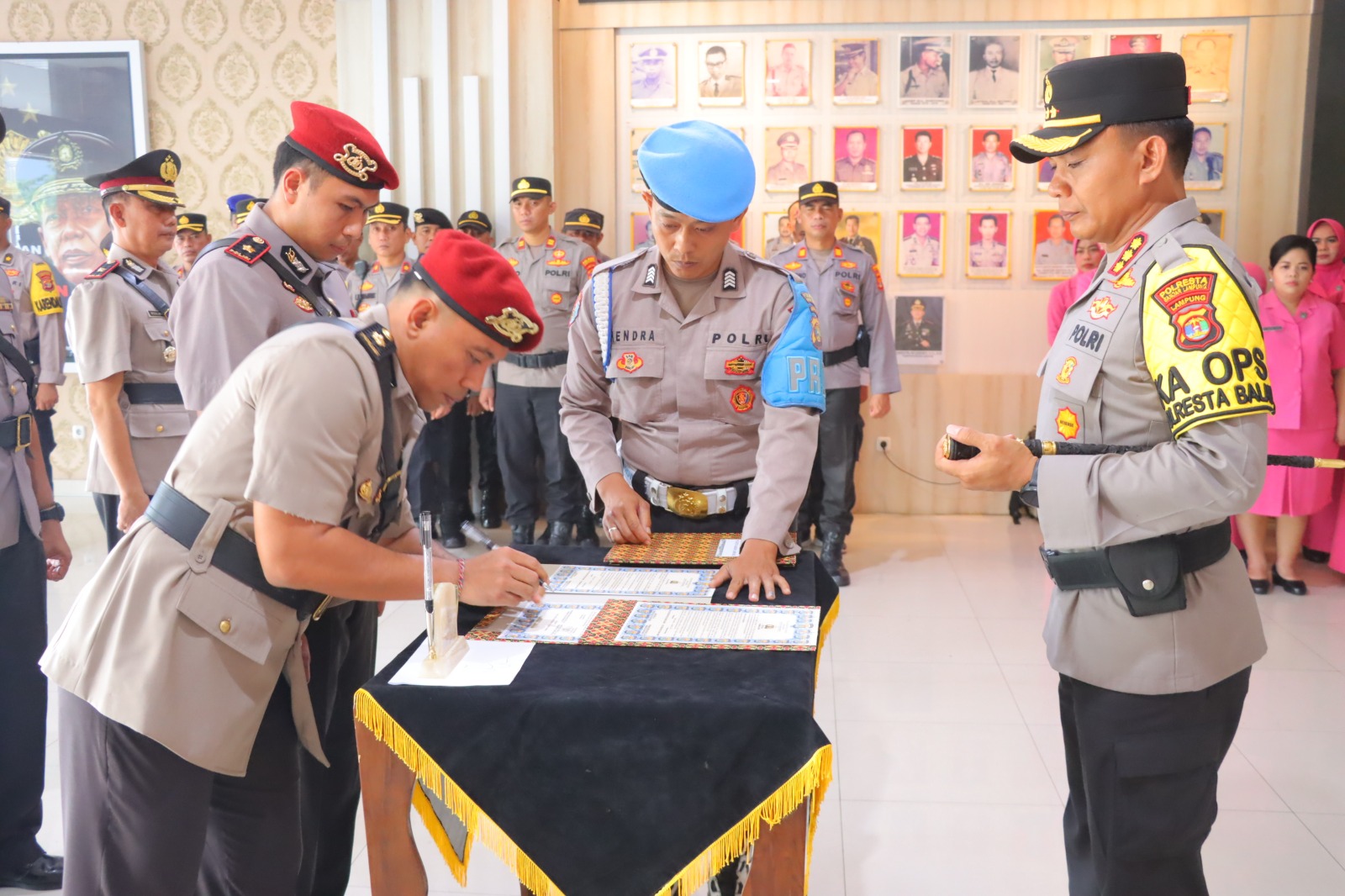 Kasat Reskrim Polresta Bandarlampung dan Kapolsek Telukbetung Timur Berganti