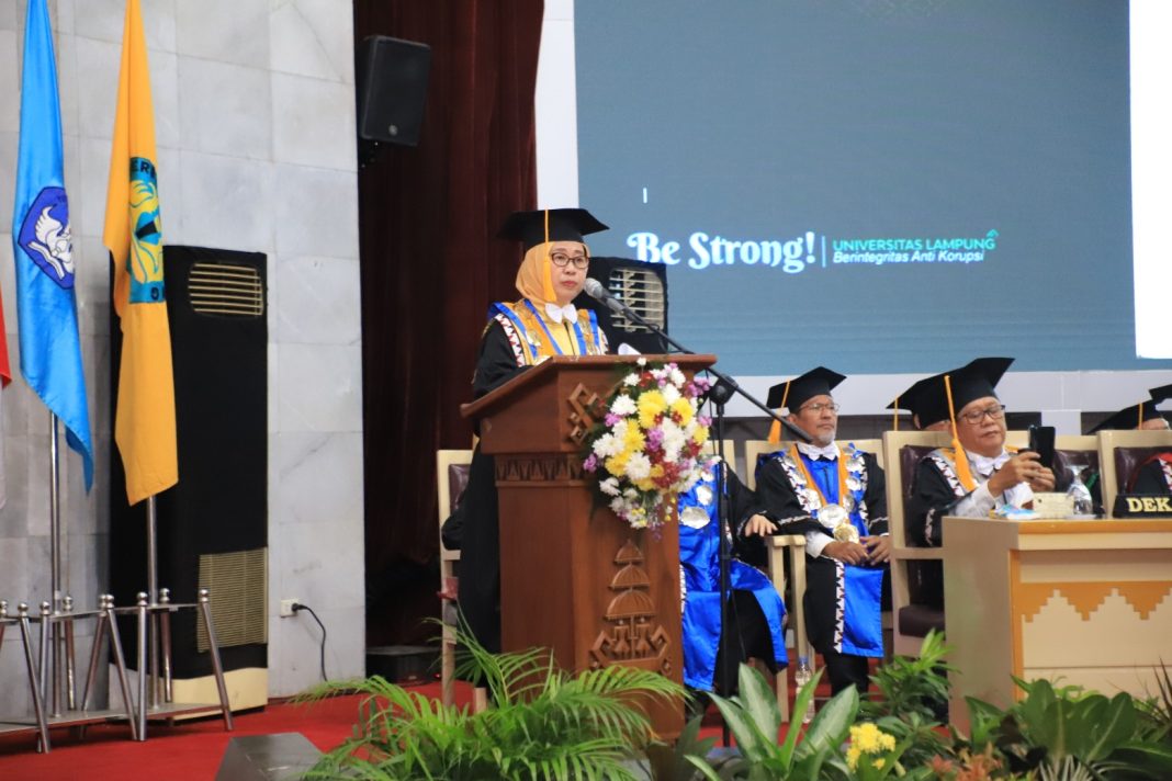 878 Wisudawan Baru Bertambah dari Unila, Siap Mengabdi untuk Indonesia