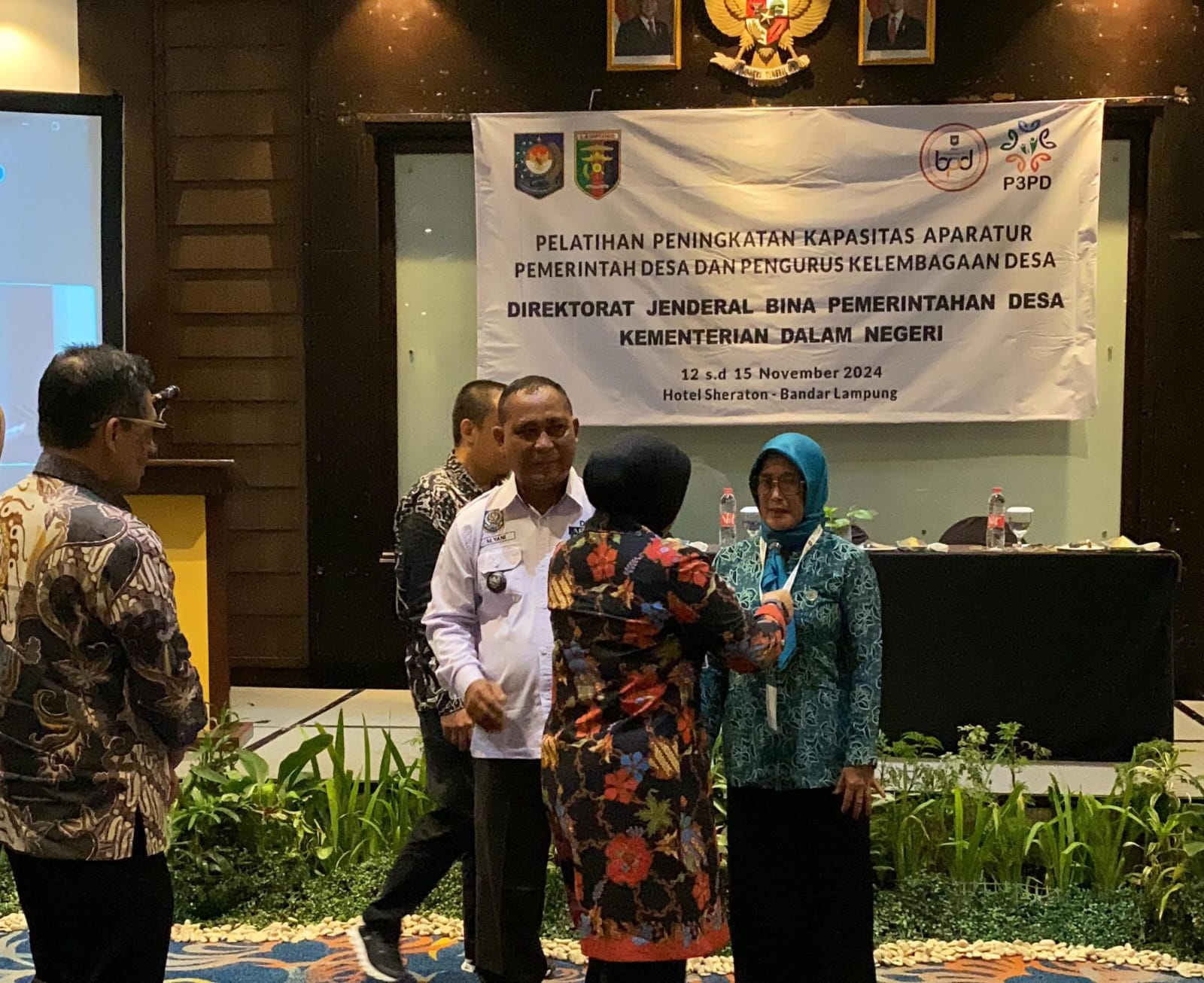 Ditjen Bina Pemdes Kemendagri Apresiasi Kelancaran Pelatihan P3PD di Provinsi Lampung