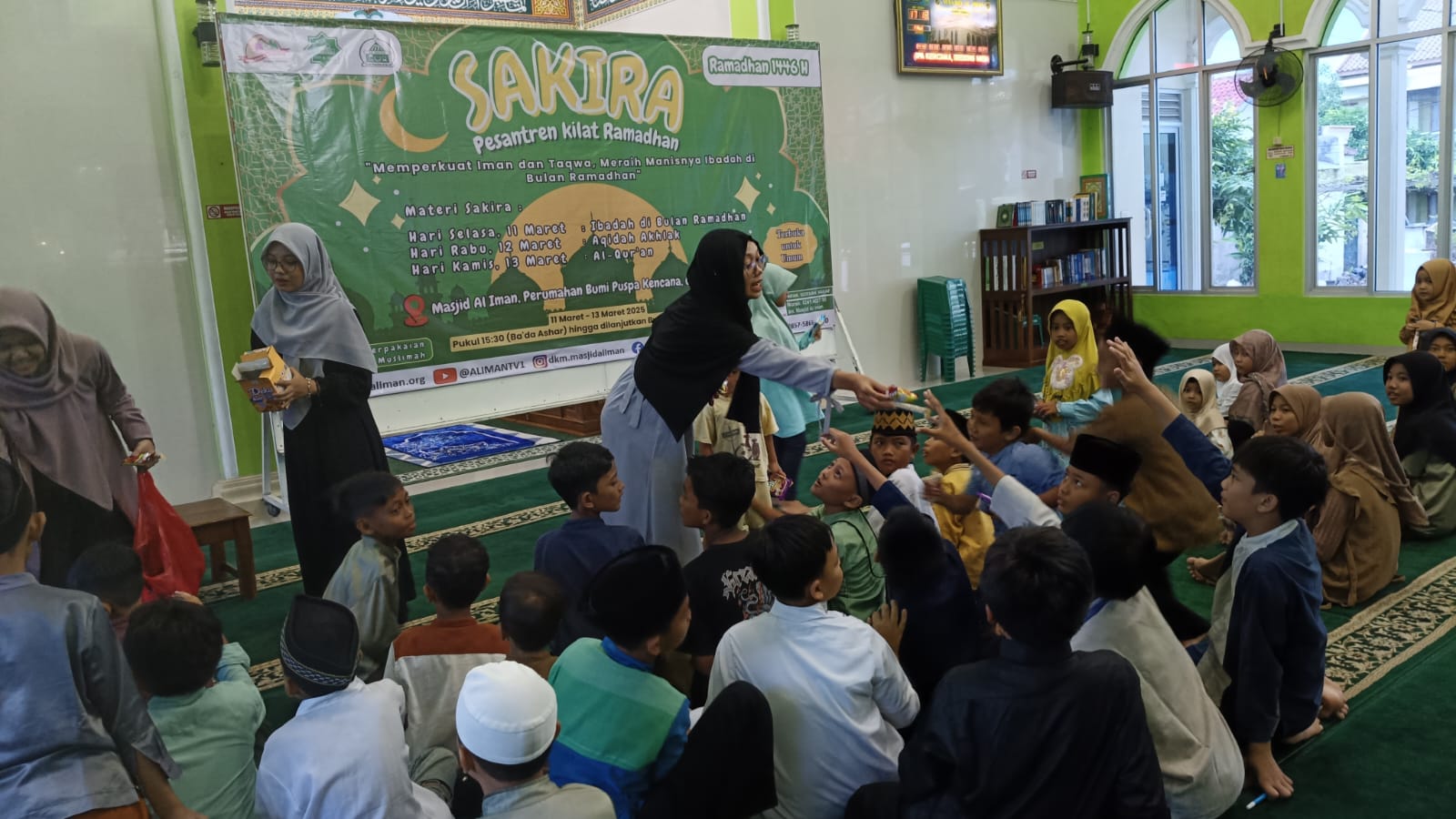 Pesantren Kilat Ramadhan 1446H di Masjid Al Iman Gedong Meneng Rajabasa