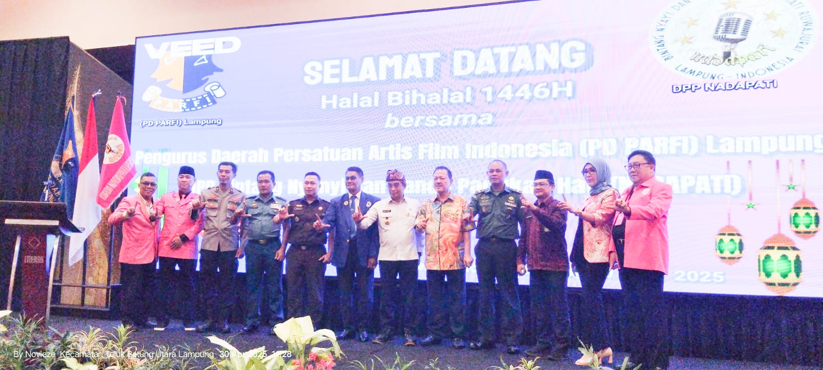 PARFI Lampung Siapkan Film Layar Lebar Angkat Budaya "Demi Cinta Aku Sebambangan"