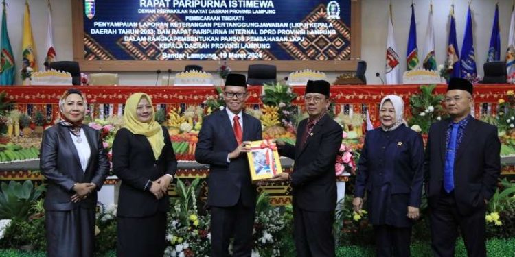 Sekdaprov Lampung Lepas LKPJ Kepala Daerah 2023