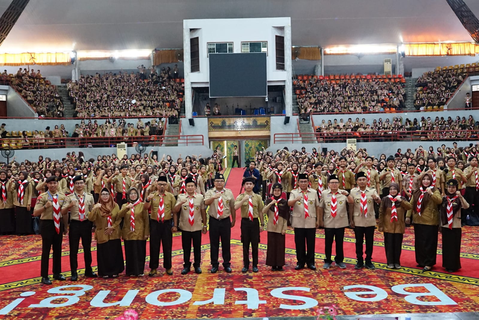 FKIP Unila Dorong Nasionalisme Lewat Diklat Kepramukaan