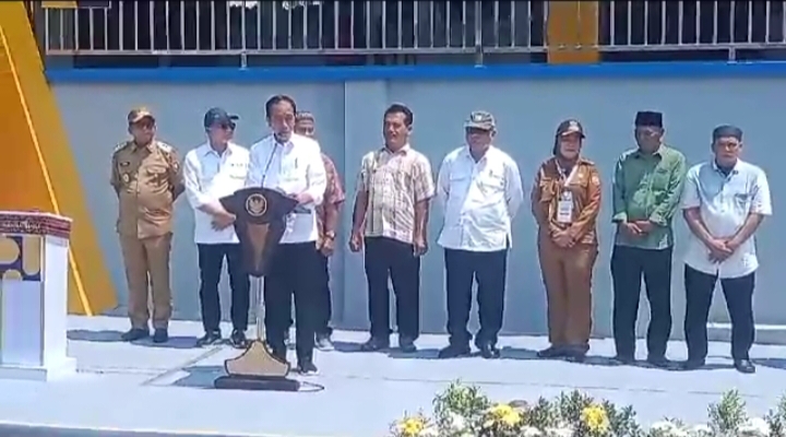 Jokowi Potong Pita, Pasar Pasir Gintung Kini Berubah Drastis