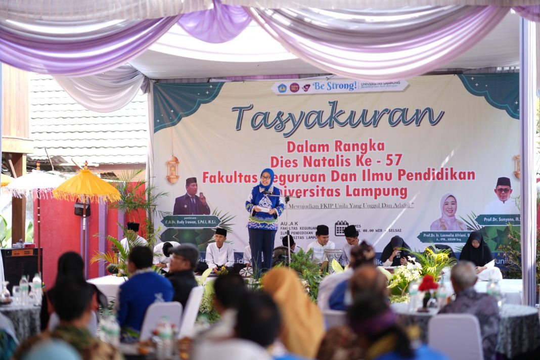 Dies Natalis ke-57 FKIP Unila Perkuat Sinergi dan Prestasi
