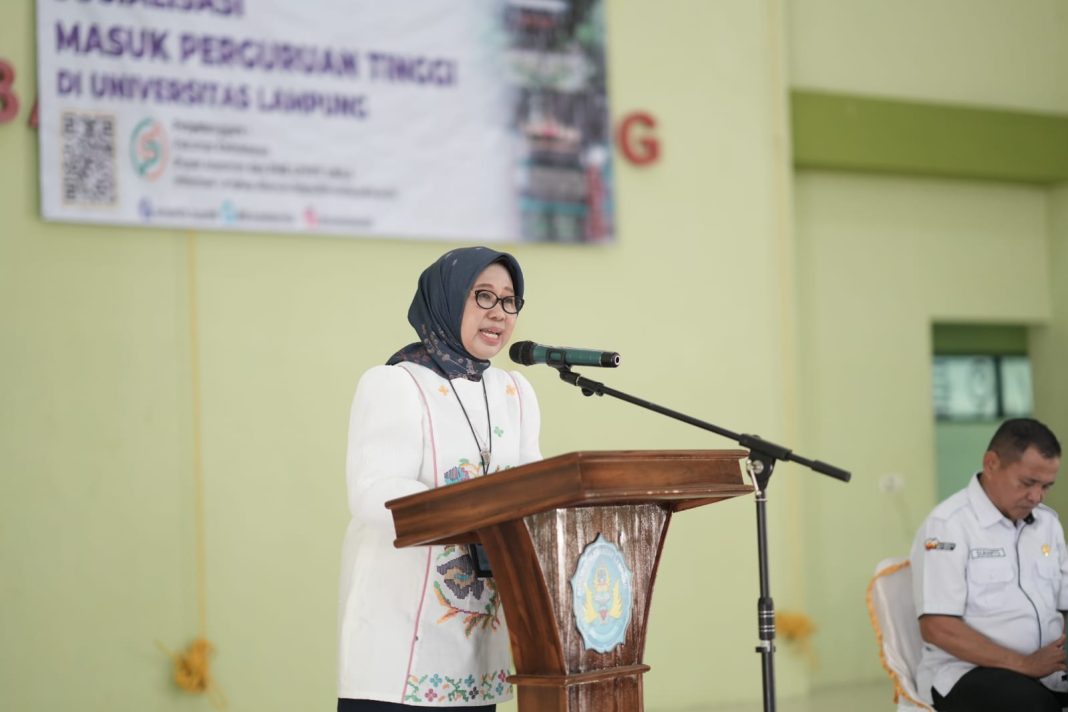 Unila Sosialisasikan Jalur Masuk Perguruan Tinggi, Ajak Siswa SMA Meraih Mimpi