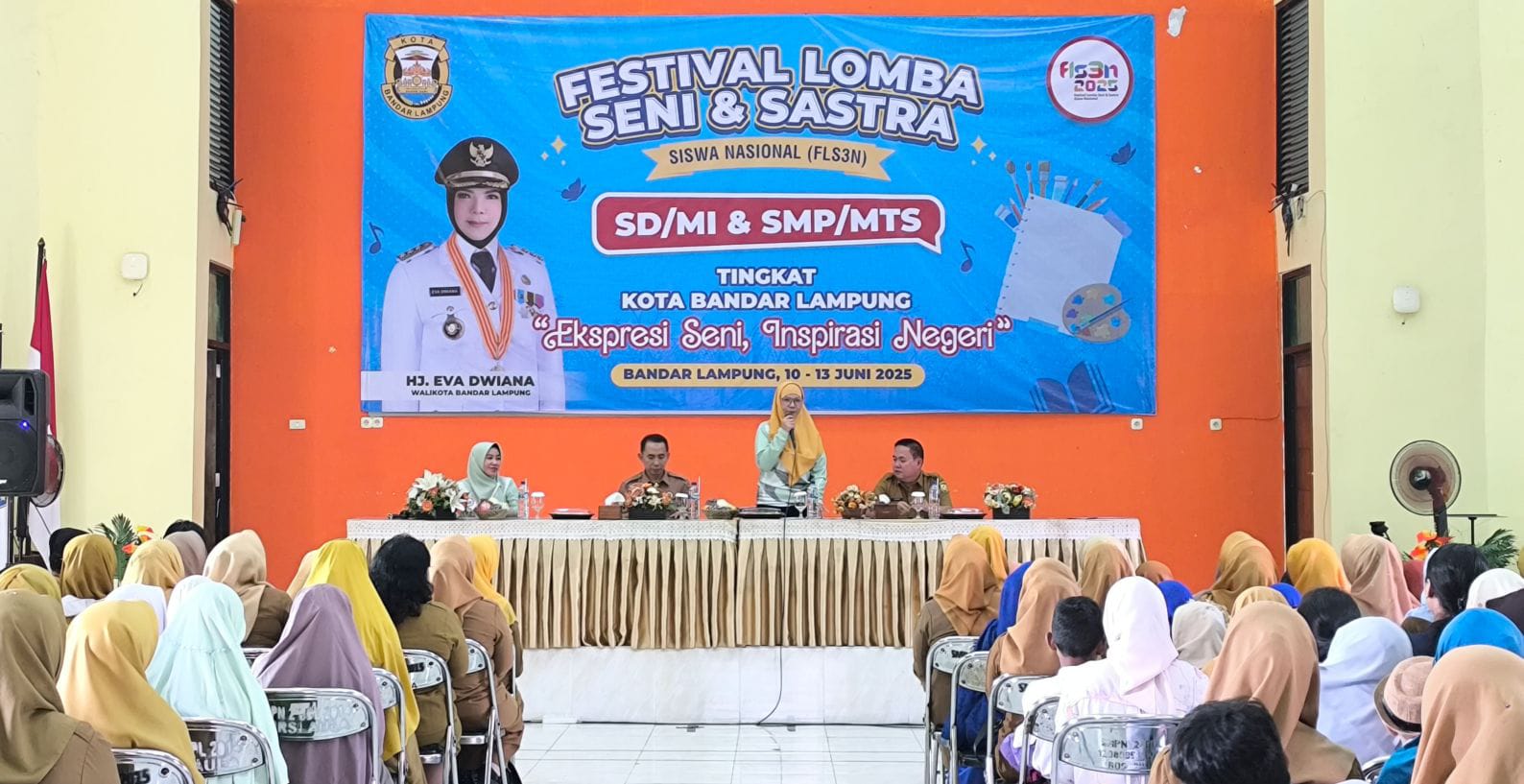 FLS3N 2025 Resmi Dibuka, Kepala Disdikbud Ajak Siswa Tunjukkan Bakat Terbaik