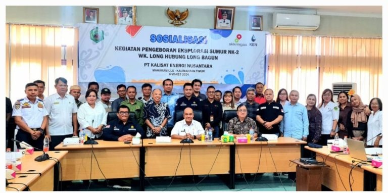 Genjot kegiatan Eksplorasi, Sosialisasikan Rencana Kegiatan Pengeboran Eksplorasi Sumur NK-2 Wilayah Kerja Long Hubung Long Bagun disertai Pelatihan Bahasa Inggris di Mamahak