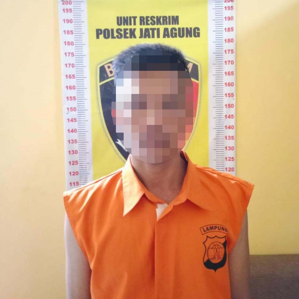 Polsek Jati Agung Ringkus Pencuri HP di Water World, Pelaku Tertangkap Saat Jual Barang Curian Online