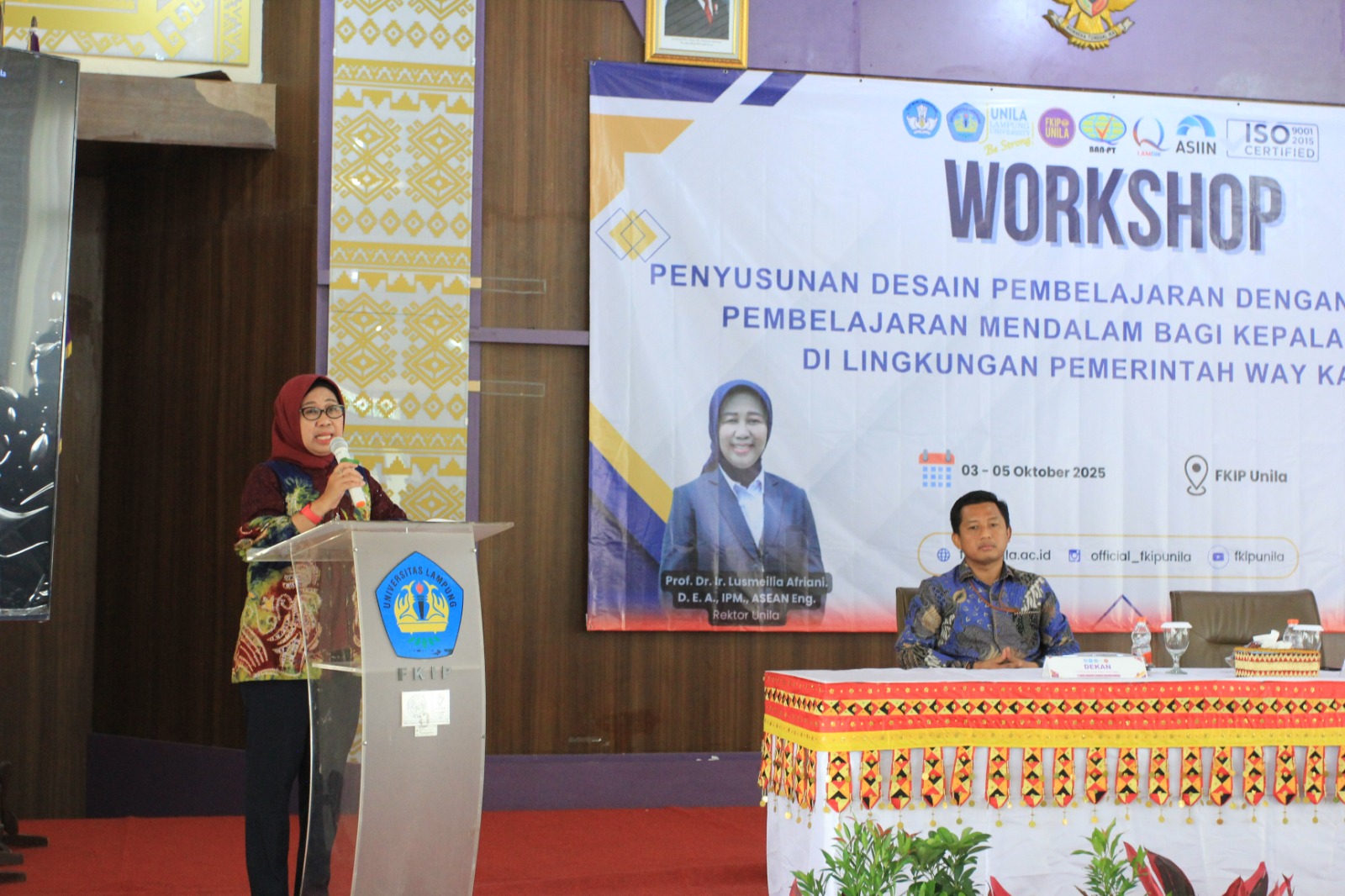 Dibekali 32 Jam Pelajaran, Kepsek SD-SMP Way Kanan Susun Rancangan Pembelajaran Mendalam di Unila