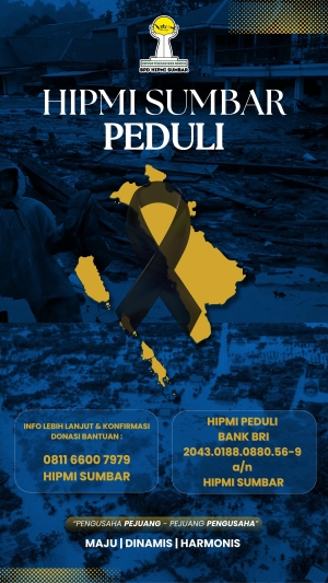 Sumbar Dilanda Bencana, HIPMI Bergerak Cepat Buka Donasi Kemanusiaan