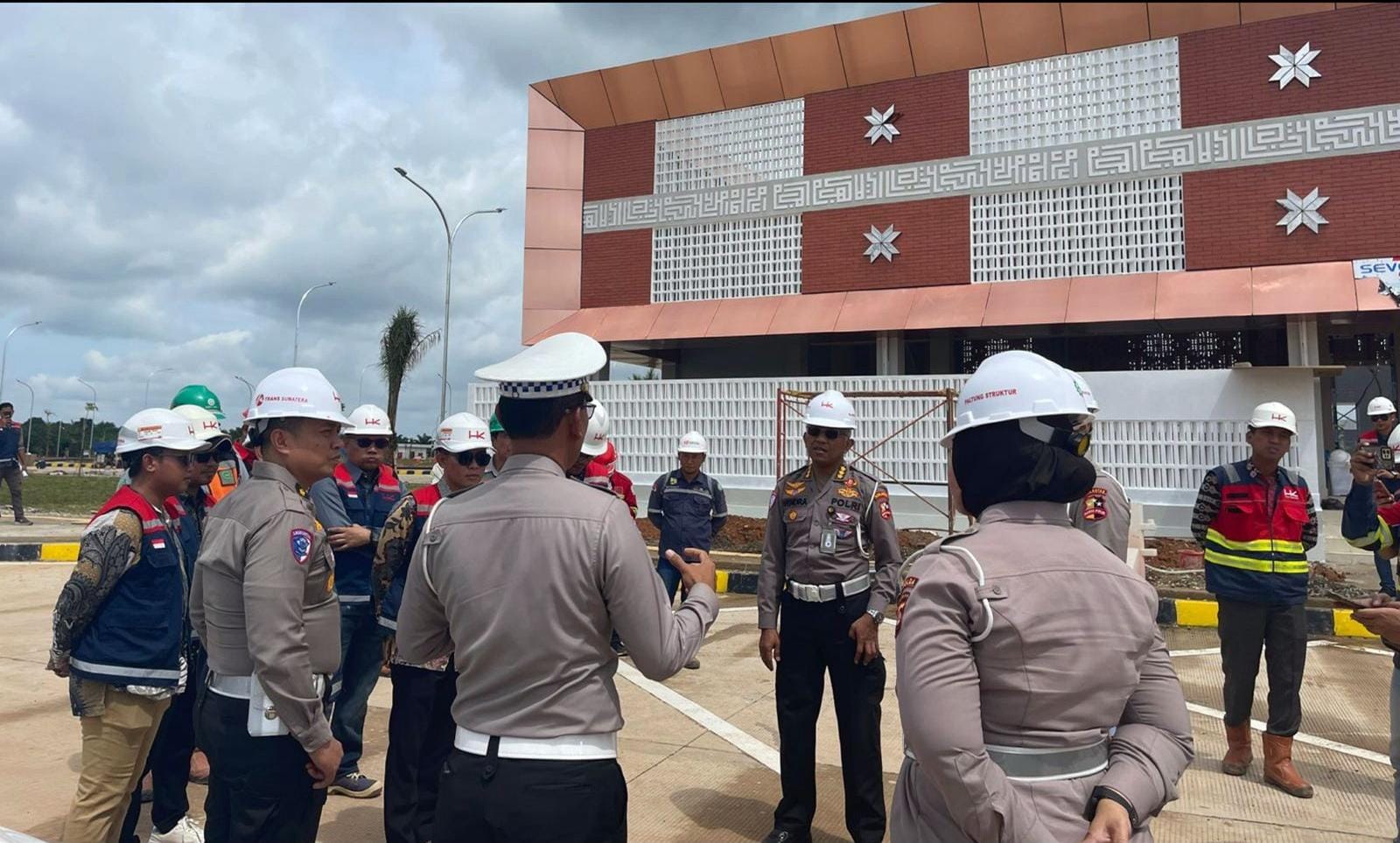 Jelang Operasi Lilin Nataru, Polres Banyuasin dan Korlantas Cek Jalur Tol Palembang-Jambi
