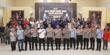 Polres Banyuasin Rilis Capaian Kinerja Akhir Tahun 2025, Ungkap Prestasi dan Inovasi Pelayanan Publik
