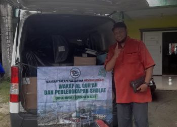 Jaga Akidah Korban Banjir Aceh, SPI Lampung Salurkan Ratusan Al-Qur’an dan Alat Salat