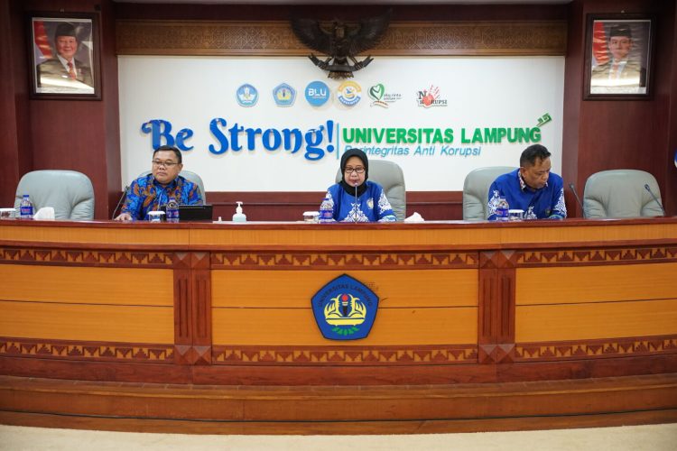 Rapat Pleno Unila Resmi Menetapkan Daya Tampung PMB 2026