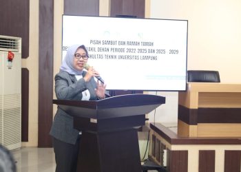 Pisah Sambut FT, Rektor Unila Dorong Peningkatan Akreditasi dan Lama Studi