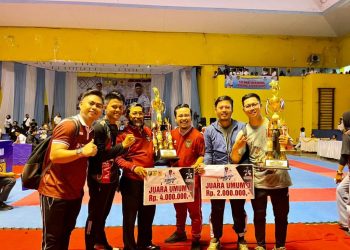 Atlet Karate FORKI Lampung Utara Ukir Prestasi di Gubernur Cup V