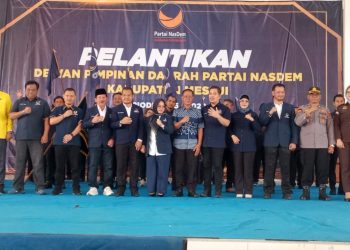 Herman HN Lantik Budi Yohanda Jadi Ketua DPD NasDem Mesuji Periode 2025–2029
