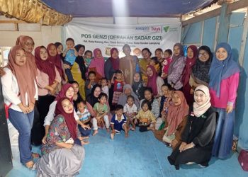 Hari Gizi Nasional 2026: DD Lampung dan AIMI Perkuat Pendampingan Gizi Balita di Teluk Betung